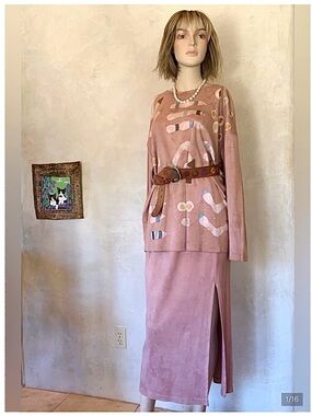ELIZA Hand-painted Skirt Set🌸
